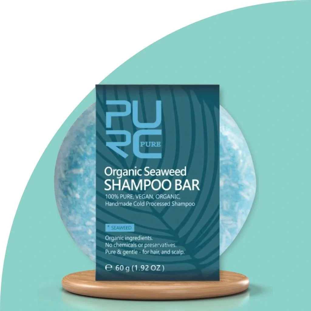 Shampoo Anti Caspa: Pure Blue com Algas Marinhas